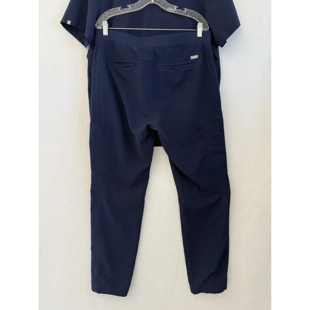 Figs Mens Scrub Set Chisec Axim Large Navy Blue